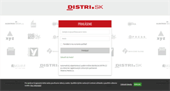 Desktop Screenshot of distri.sk