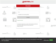 Tablet Screenshot of distri.sk