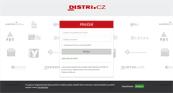 Desktop Screenshot of distri.cz